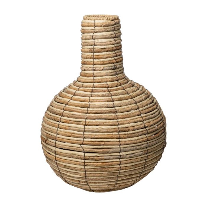 Florero Romimex Natural Fibra 31 x 44 x 31 cm