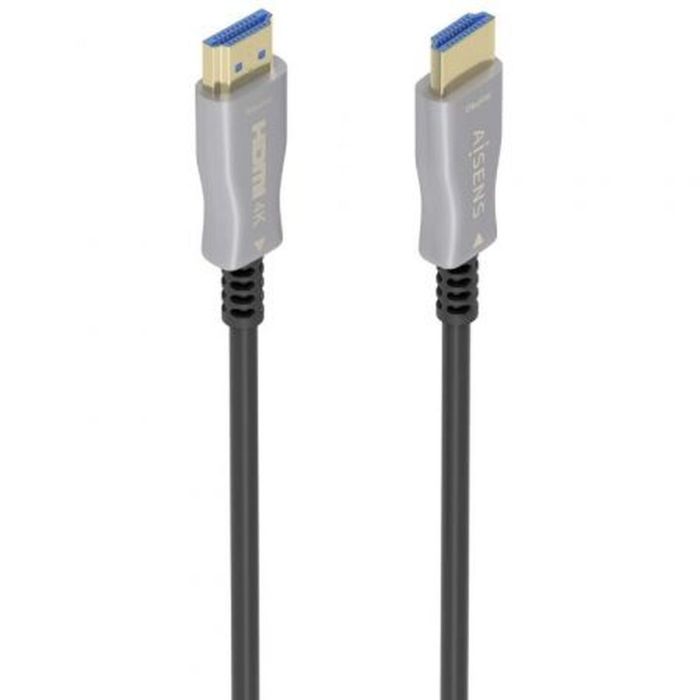 Cable HDMI 2.0 AOC 4K Aisens A148-0858/ HDMI Macho - HDMI Macho/ 10m/ Negro