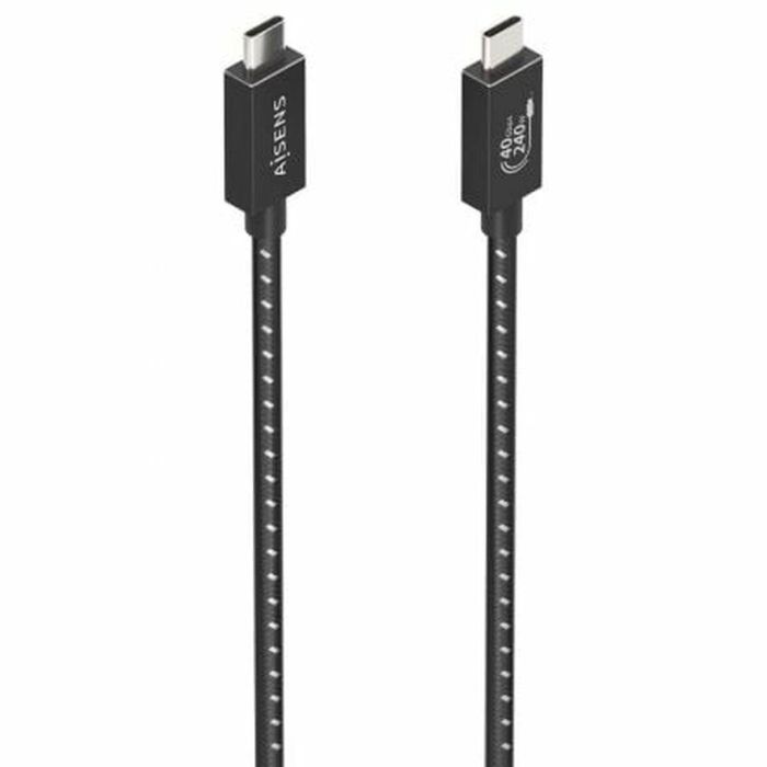 Cable USB Aisens A156-0866 Negro 50 cm