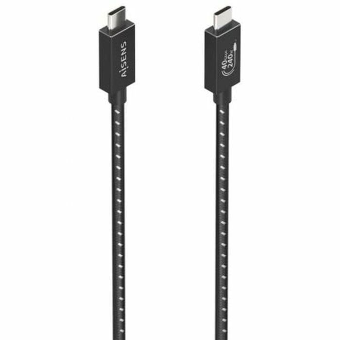 Cable USB Aisens A156-0868 Negro 1,5 m