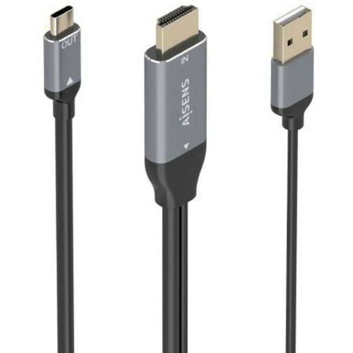 Cable HDMI Aisens A109-0871 1,8 m Negro