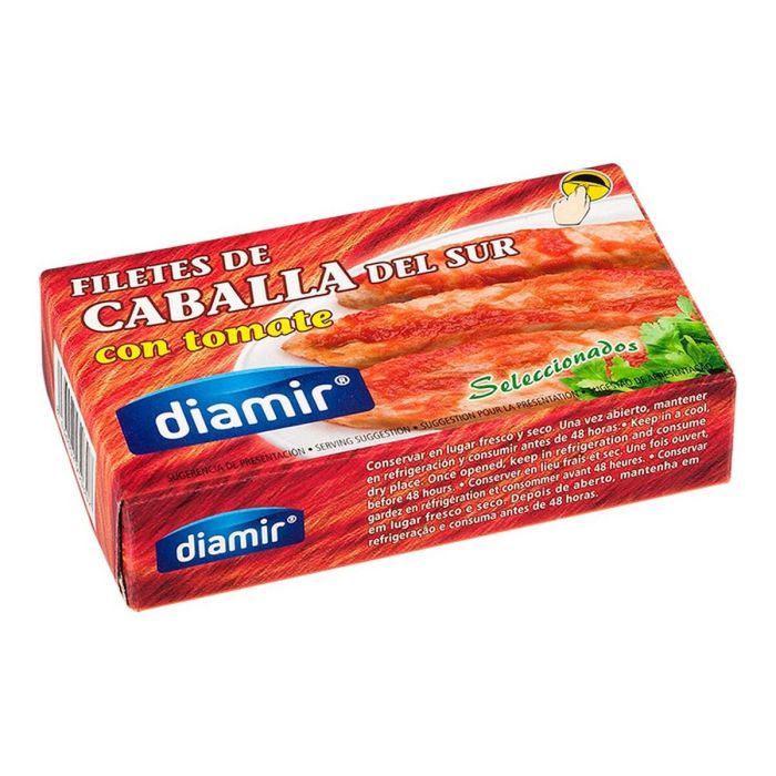 Filetes de Caballa Diamir Tomate (90 g) 1