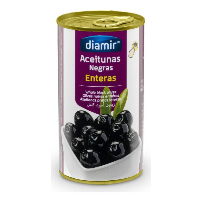 Aceitunas Diamir Negra Con Hueso (185 g) 1