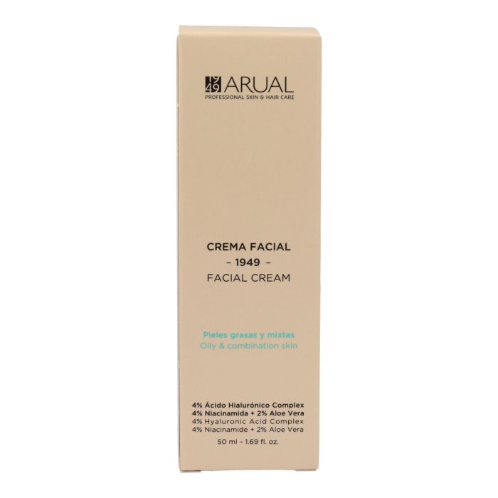 Desmaquillante Facial Arual Crema Facial 50 ml