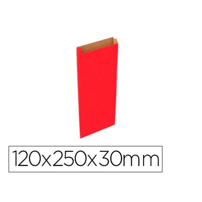 Sobres Básika 2017002 Rojo 120 x 250 x 30 mm
