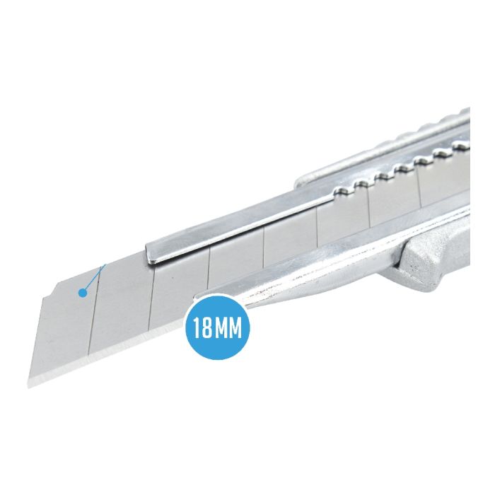 Cúter Ferrestock Aluminio 18 mm 2 Cúter Ferrestock Aluminio 18 mm 2