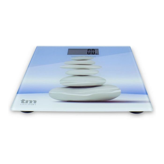 Báscula Digital de Baño TM Electron Zen Azul Slim (23 mm) 3