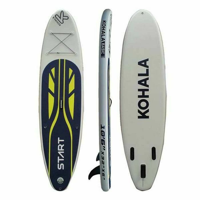 Tabla de Paddle Surf Hinchable con Accesorios Kohala Start Blanco 15 PSI (320 x 81 x 15 cm) 1