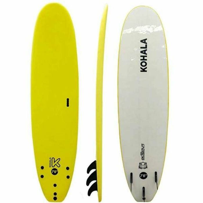 Tabla de Surf Soft 7'6" Amarillo Rígida Tabla de Surf Soft 7'6" Amarillo Rígida