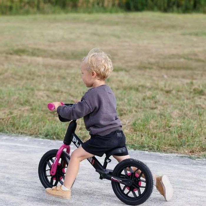Bicicleta Infantil New Bike Player Luces Rosa 10" 2
