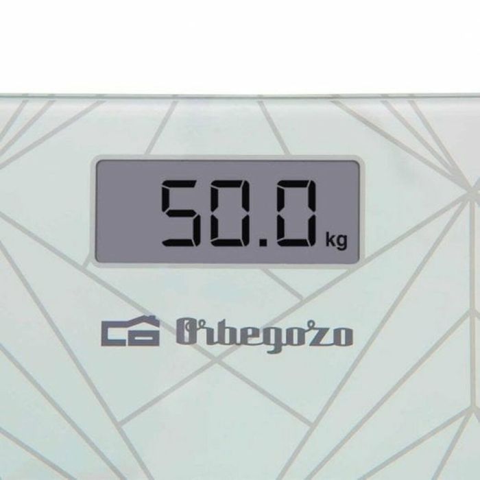 Báscula Digital de Baño Orbegozo PB 2218 Blanco Vidrio 3