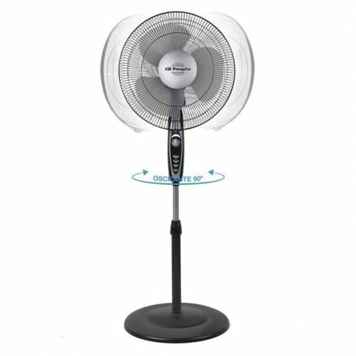 Ventilador de Pie Orbegozo SF 3347 Negro 50 W 1 Ventilador de Pie Orbegozo SF 3347 Negro 50 W 1