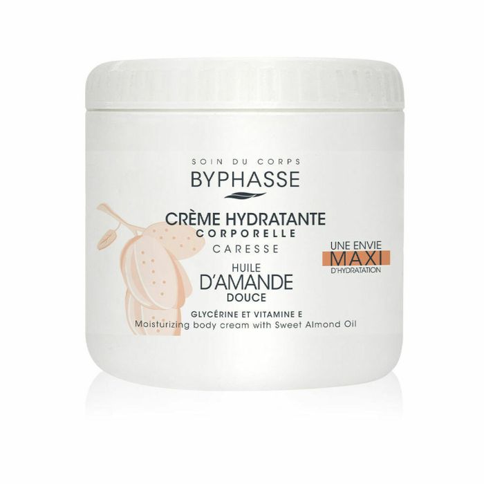 Crema Corporal Hidratante Byphasse Almendra Dulce (500 ml)