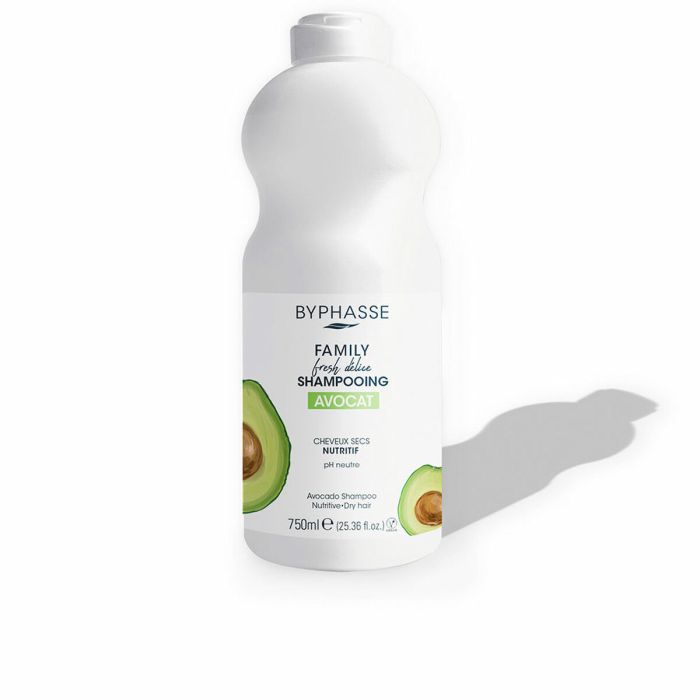 Champú Nutritivo Byphasse Family Fresh Delice Cabellos Secos Aguacate (750 ml)