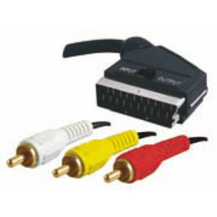 Cable 3 x RCA a Euroconector NIMO