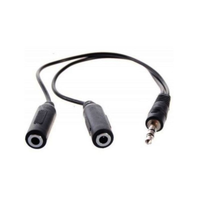Cable Audio Jack (3,5 mm) Divisor 3GO CA102 1,5 m