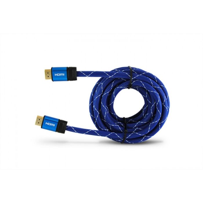 Cable HDMI 3GO CHDMI52 Negro/Azul 5 m