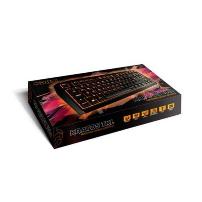 Teclado Gaming NOX Krom Kratos NXKROMKRTSTKLR LED 1 Teclado Gaming NOX Krom Kratos NXKROMKRTSTKLR LED 1