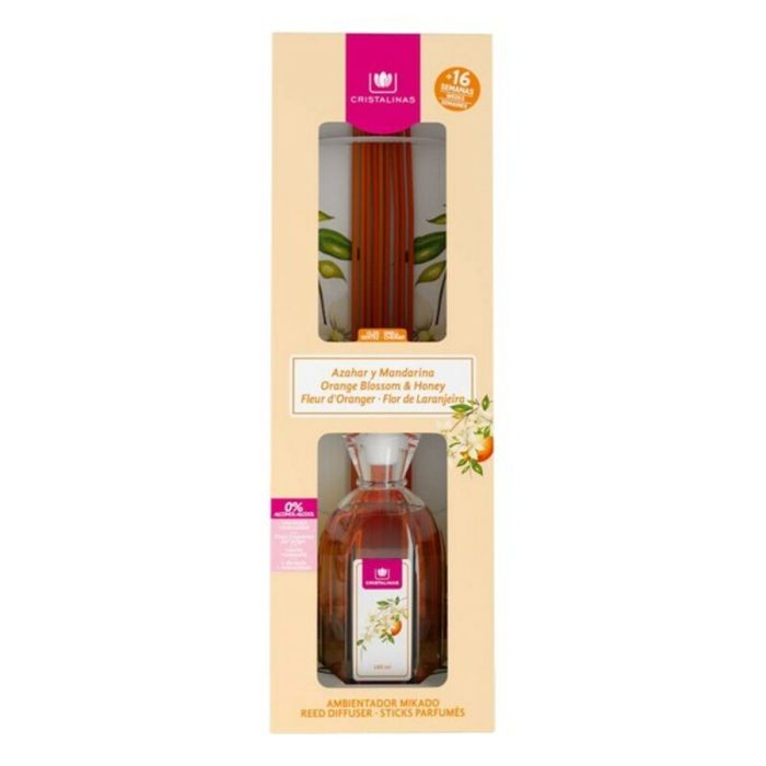 Ambientador Mikado Cristalinas Mikado Flor de naranjo 180 ml 1