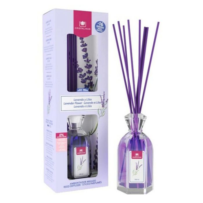 Cristalinas Mikado Ambientador 0% #Lavanda Y Lilas Cristalinas Mikado Ambientador 0% #Lavanda Y Lilas