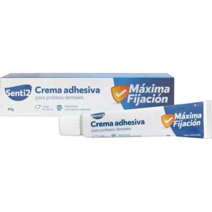 Senti2 Crema Adhesiva Prótesis Dentales