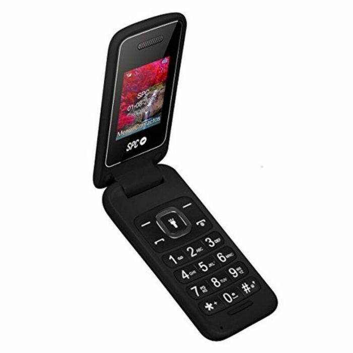 Teléfono Móvil SPC NTETMO0693 2306N QVGA 128 x 160 px Bluetooth Micro SD (16 GB) Dual SIM FM Negro