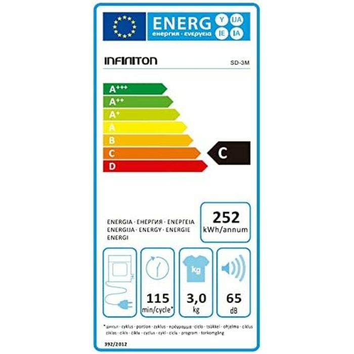 Secadora de evacuación Infiniton SD-3M 2