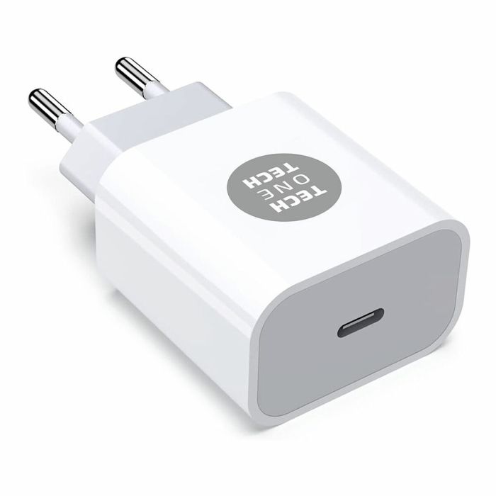 Cargador de Pared Tech One Tech USB-C Blanco 20 W 2