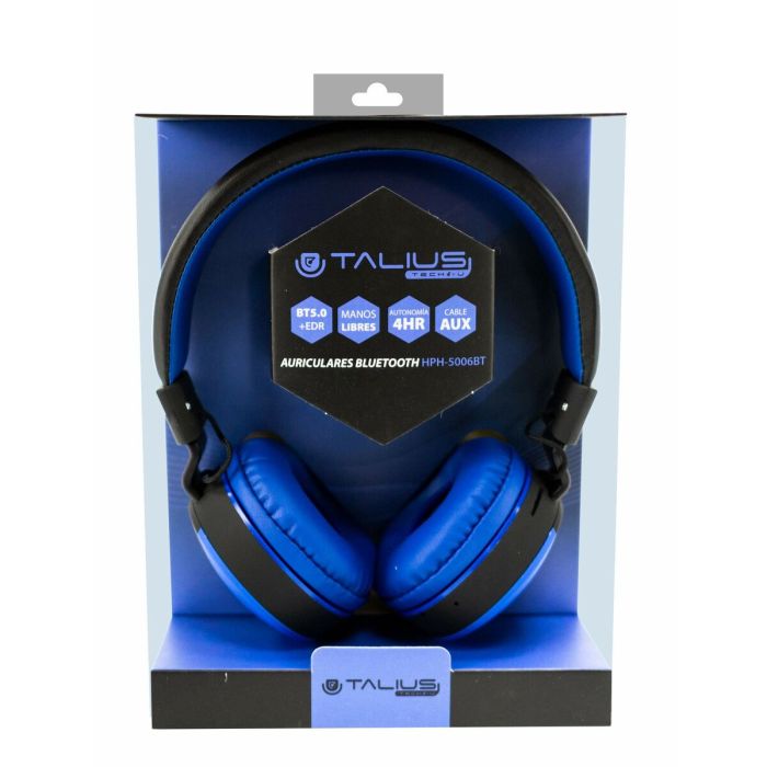 Auriculares Bluetooth Talius TAL-HPH-5006BT Azul oscuro 1