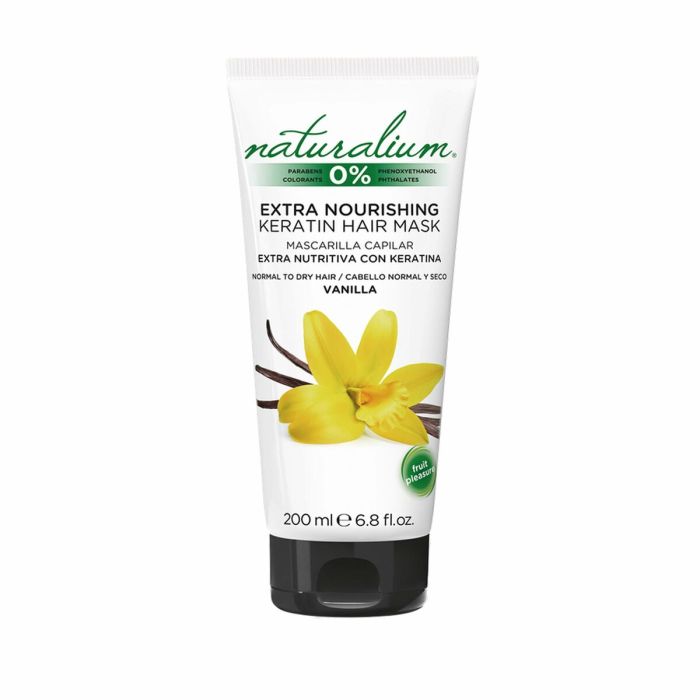 Mascarilla Capilar Nutritiva Naturalium 200 ml Vainilla