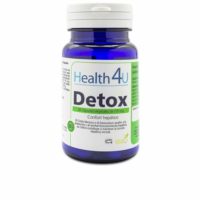Complemento Alimenticio Health4u Detox 30 unidades Complemento Alimenticio Health4u Detox 30 unidades