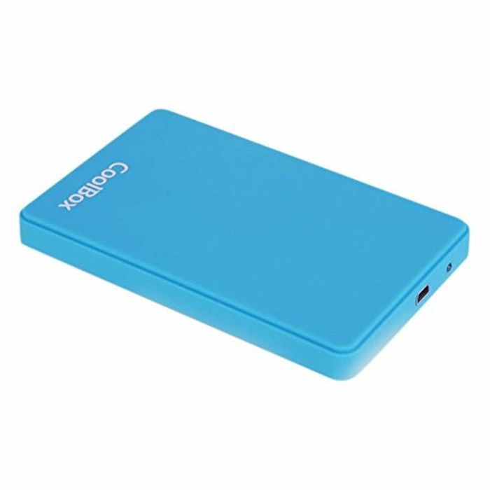 Carcasa para Disco Duro CoolBox COO-SCG2543-5 2,5" USB 3.0 Azul Blue USB USB 3.2 Sata II