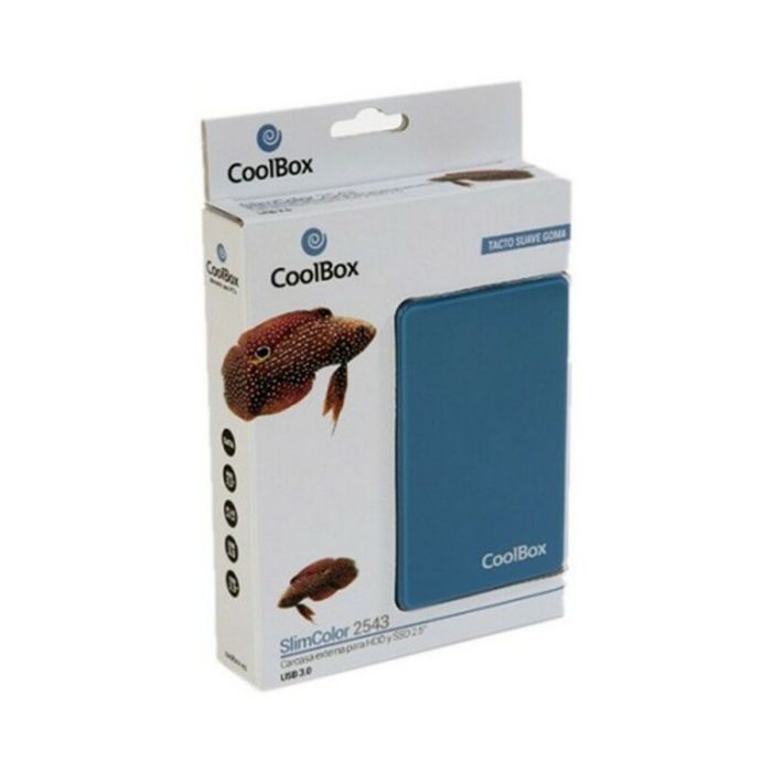 Caja Externa CoolBox COO-SCG2543-6 2,5" SATA USB 3.0 Azul 2