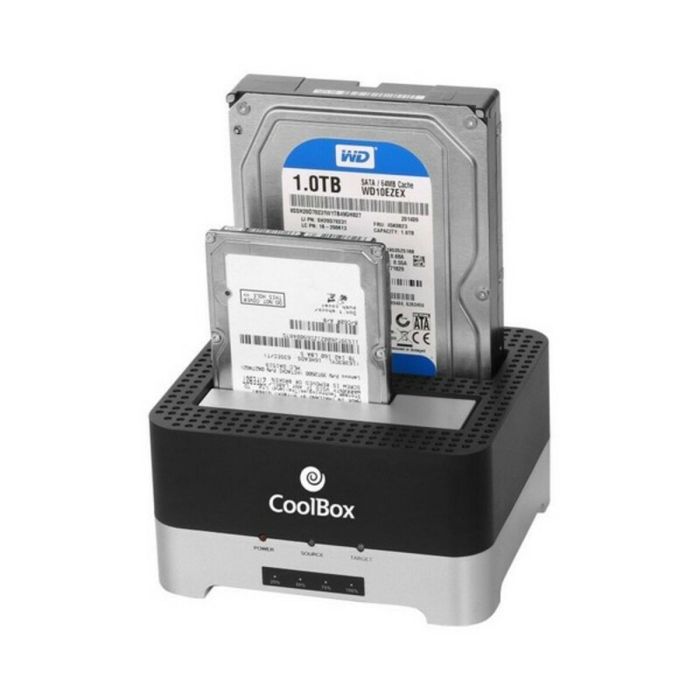 Caja Externa CoolBox COO-DUPLICAT2 2,5"-3,5" SATA USB 3.0 2