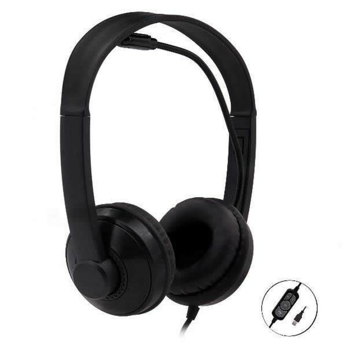 Auriculares con Micrófono Nilox NXAU0000001 Negro 1