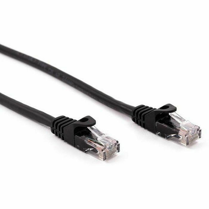 Cable de Red Rígido UTP Categoría 6 Nilox NXCRJ4501 Negro 1 m Blanco