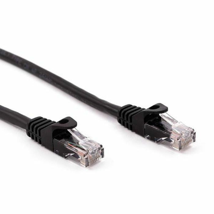 Cable de Red Rígido UTP Categoría 6 Nilox NXCRJ4502 Negro 2 m