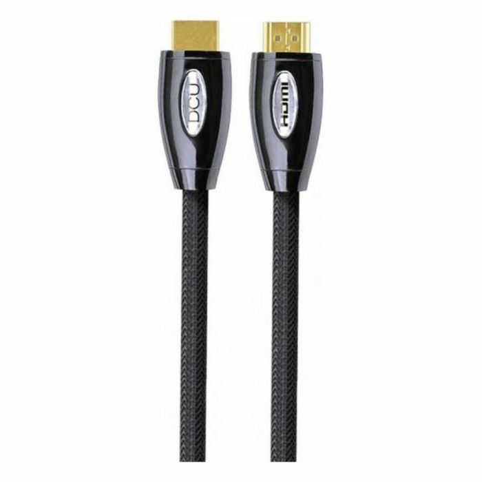 Cable HDMI DCU 30501031 (1,5 m) Negro