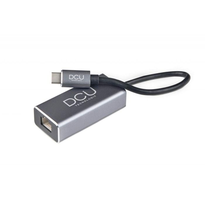 Adaptador USB C a Red RJ45 DCU 391167 Gris