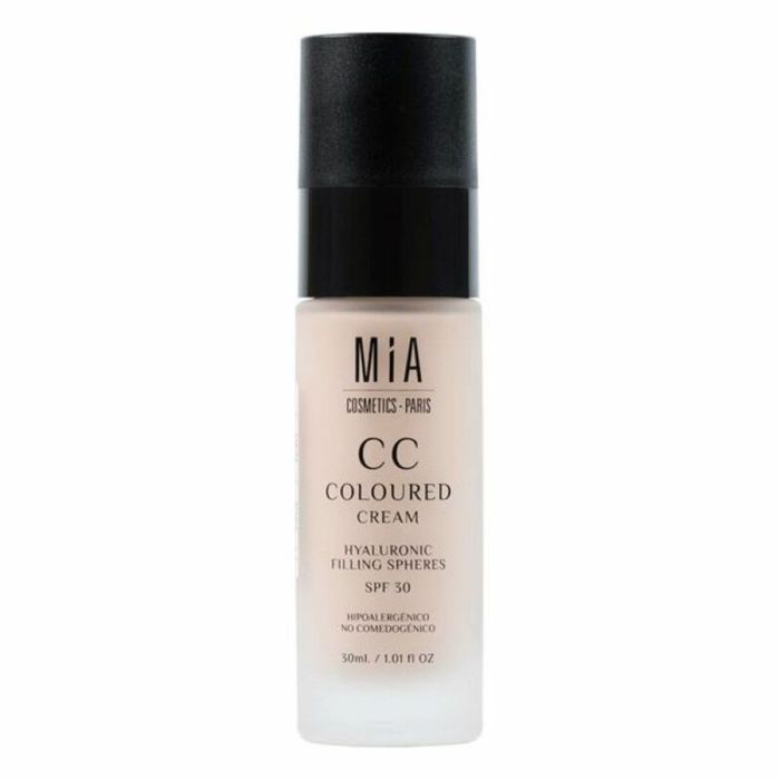 Crema Hidratante CC Cream Mia Cosmetics Paris Light SPF 30 (30 ml)