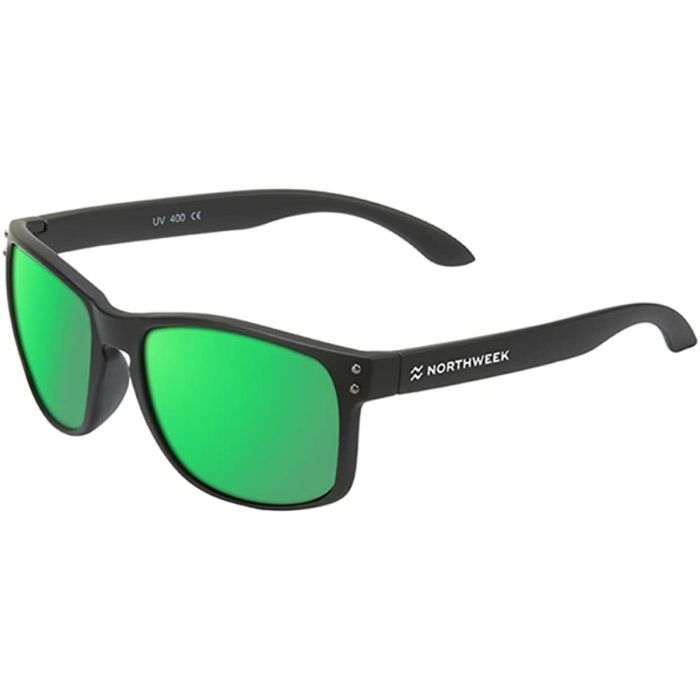 Gafas de Sol Unisex Northweek Bold Negro Verde (Ø 45 mm) 1