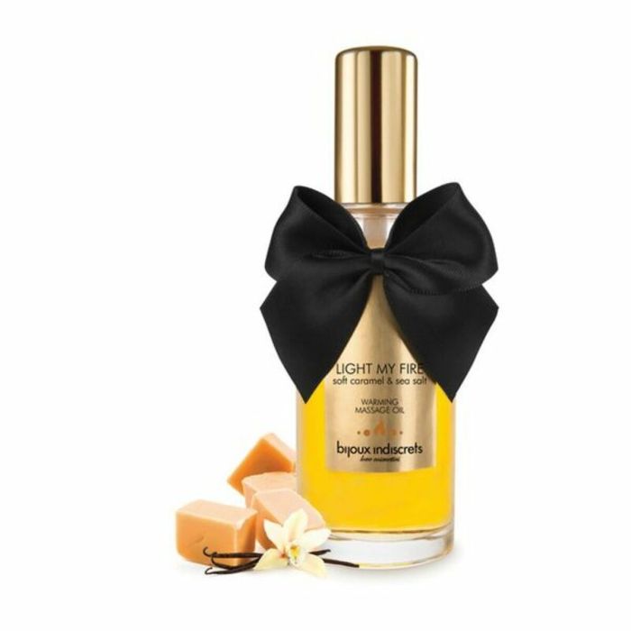 Aceite de Masaje Erótico Bijoux Cosmetiques Light My Fire 100 ml Caramelo Efecto Calor