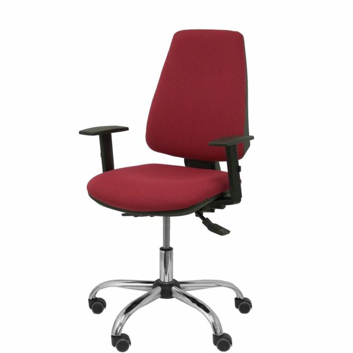 Silla de Oficina ELCHE S 24 P&C RBFRITZ Rojo Granate 2