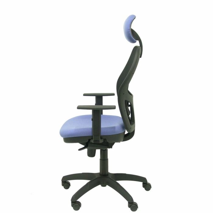 Silla de Oficina con Cabecero Jorquera P&C ALI261C Azul 2