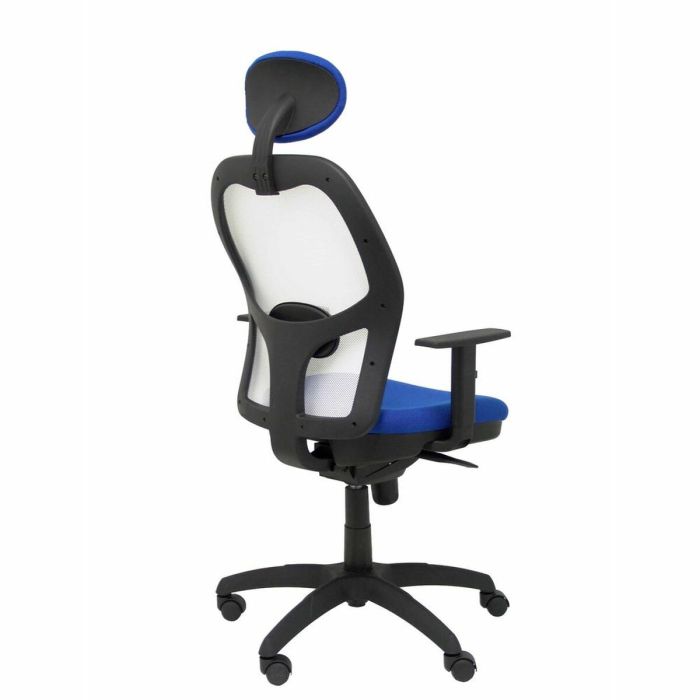 Silla de Oficina con Cabecero Jorquera  P&C ALI229C Azul 1