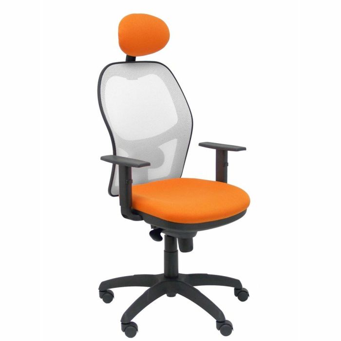 Silla de Oficina con Cabecero Jorquera P&C ALI308C Naranja