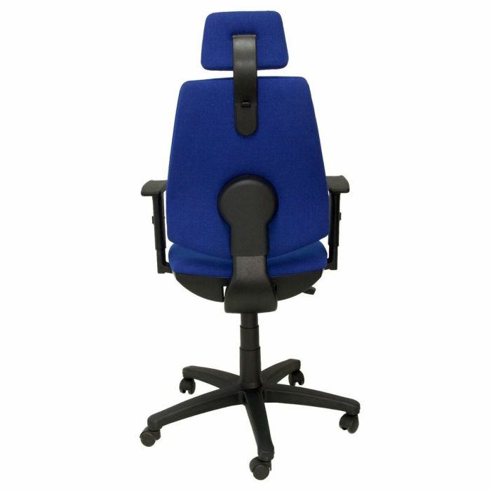 Silla de Oficina con Cabecero  Montalvos P&C 942253 Azul 1