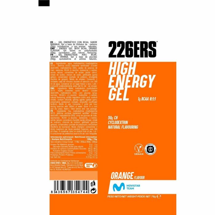 Bebida Energética 226ERS 5474 Naranja 1