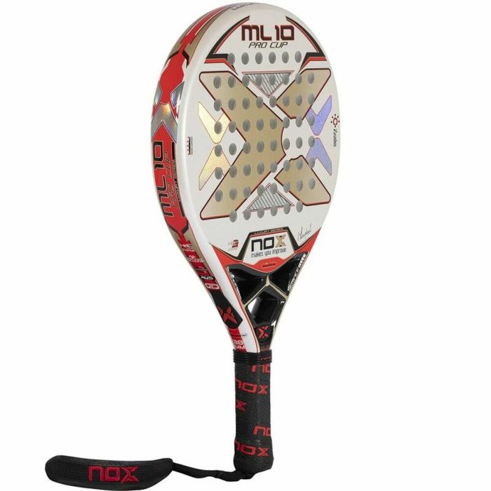 Pala de Pádel Nox ML10 Pro Cup Luxury WH Blanco 6 Pala de Pádel Nox ML10 Pro Cup Luxury WH Blanco 6