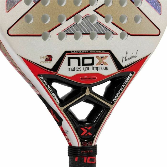 Pala de Pádel Nox ML10 Pro Cup Luxury WH Blanco 3 Pala de Pádel Nox ML10 Pro Cup Luxury WH Blanco 3